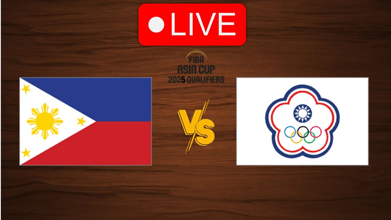🔴 Live Philippines vs Chinese Taipei FIBA Asia Cup 2025 Qualifiers Live Play By Play