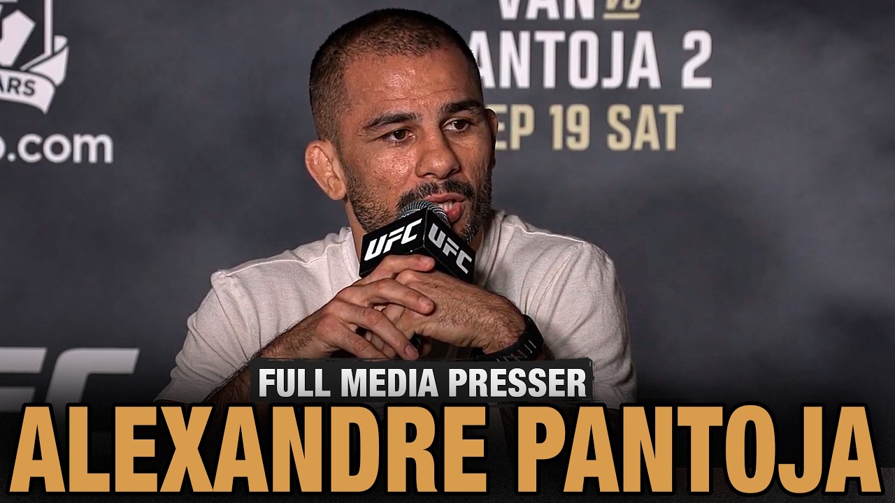 Alexandre Pantoja says Dana White stopped him slapping Joshua Van