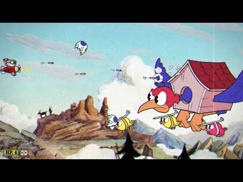 Cuphead: Wally Warbles Boss Fight #9