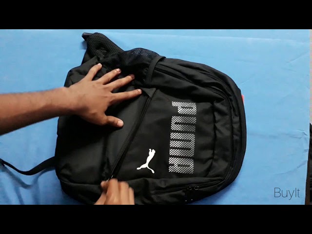 | backpack Unboxing plus YouTube - Puma Black IND