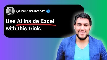 Use AI inside Excel with this Trick