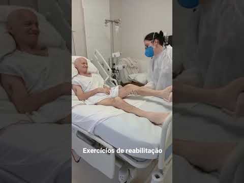 A Equipe de fisioterapia do Hospital Moinhos de Vento com a reabilitação incrível!