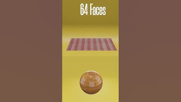 Cloth Simulation from 1 Face to 4096 Faces #blender #3dart #3danimation #clothsimulation  #learning