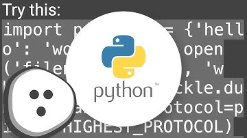 How can I use pickle to save a dict (or any other Python object)?