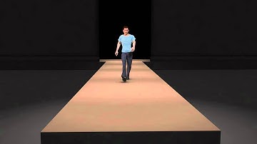 Men cloth simulation