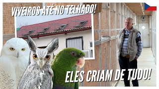 O INCRÍVEL MUNDO dos CRIADORES DE AVES na REPÚBLICA TCHECA | EUROTRIP