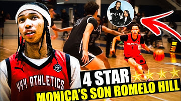 Monica’s Son Romelo Hill Goes Off at AAU Game in Memphis! | 4-Star Recruit Shines at Puma NXT Pro
