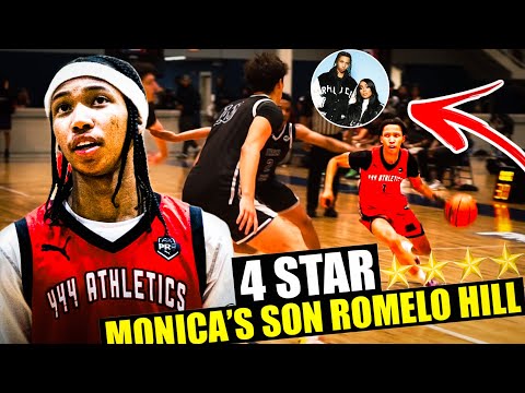 Monica S Son Romelo Hill Goes Off At AAU Game In Memphis 4 Star Recruit Shines At Puma NXT Pro