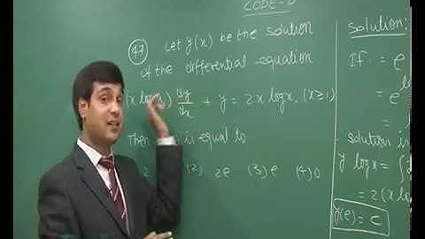 JEE-Main 2015 Solution-Maths Video [Q. 47-48] By Aakash