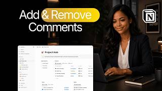 The Easiest Way to Add &amp; Remove Comments in Notion