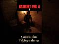 Resident Evil 4 VR 🧟‍♂️🚽 Caughr him taking a dump #re4remake #residentevil4 #residentevil