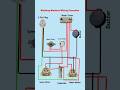 😱 Washing Machine Wiring Diagram Step by Step | Electrician Trick ⚡ #Shorts