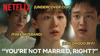 His intuition tells him she's faking marriage | Like Flowers in Sand Ep 4 | Netflix [ENG SUB]