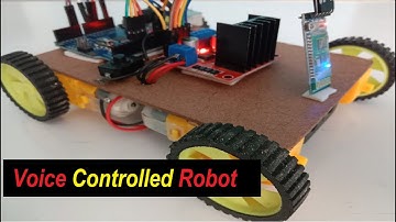 Voice Controlled Robotic Car Using Arduino | L298N Motor Driver & HC-05 Bluetooth Module