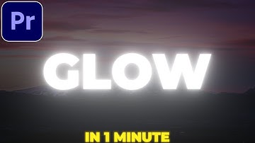Glowing Text in Premiere Pro | Glow Effect Tutorial | No Plugins