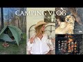 camping vlog !!