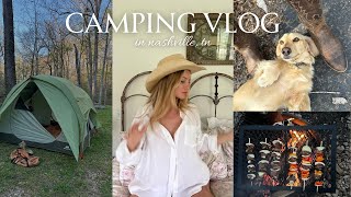 camping vlog !!