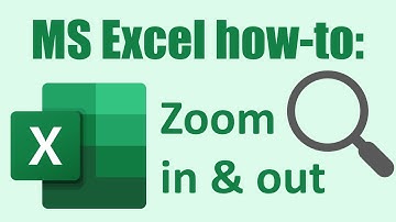 How to zoom in and out in Excel: ALL methods and options explained!