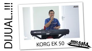KORG EK 50 Keyboard keluaran terbaru | Garansi Resmi | kondisi Super Like new.