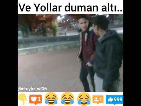 Ve Yollar duman altı 😂😂