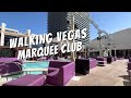 Walking Marquee Dayclub &amp; Nightclub at The Cosmopolitan Las Vegas Hotel