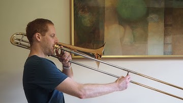 C Sharp Major Arpeggio - Trombone
