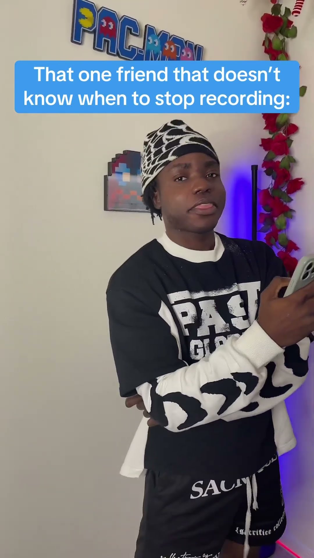 Like bro stop recording ?
