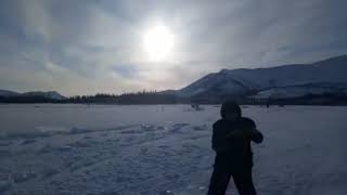 Stuck in ice