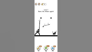 Draw 2 Save 3 save the kitten 🐈 again !