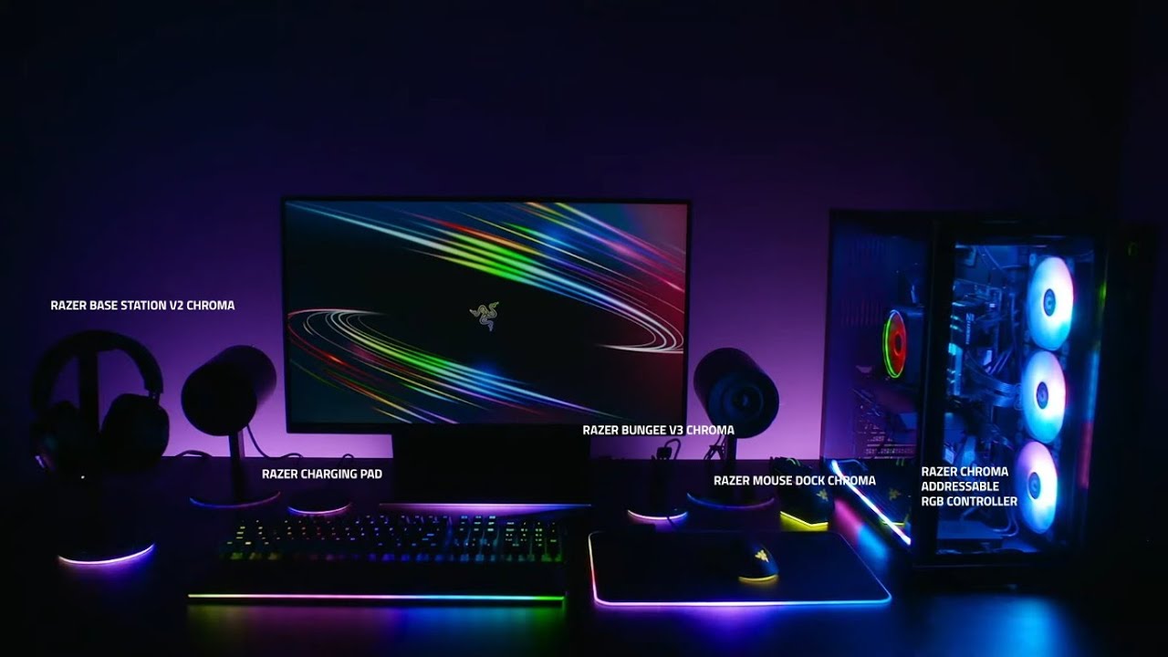 Razer Chroma Audio Visualizer Youtube