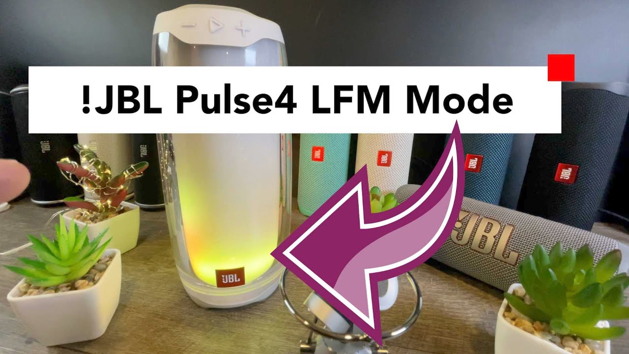 JBL PULSE4 - LFM possible (before update) - YouTube