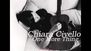 Video thumbnail of "Chiara Civello - One More Thing (Acústico)"