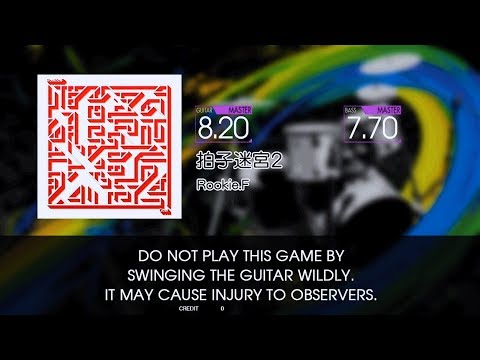 【GITADORA NEX+AGE Guitarfreaks】 拍子迷宮2 MASTER Guitar & Bass