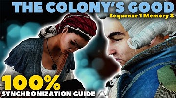 Sequence 1 Memory 8 - 100% Sync Walkthrough | AC Liberation Remastered | Xbox Series X