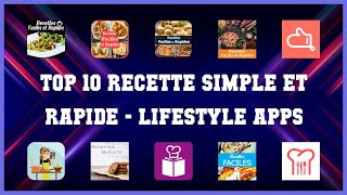 Top 10 Recette Simple Et Rapide Android Apps screenshot 1