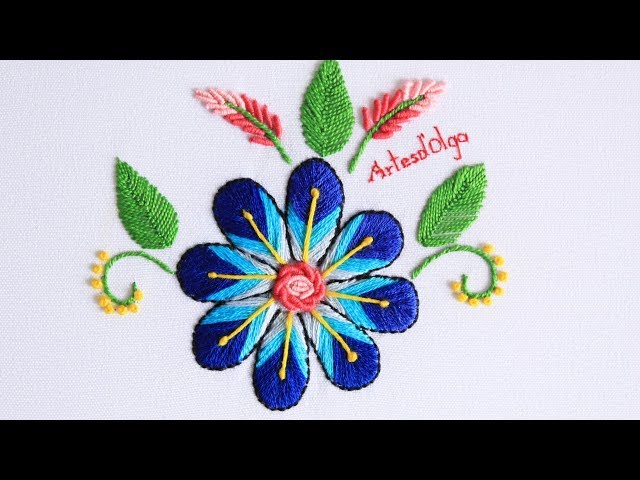 Bordado Mexicano Paso a Paso | Mexican Embroidery