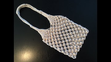 How to Make a Macrame Net Bag | Step-by-Step Guide