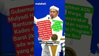 Program Sapoe Sarebu | Kerja Kades, Camat, Bupati/Wali Kota Tak Berfungsi, Gubernur Dedi Tegas!