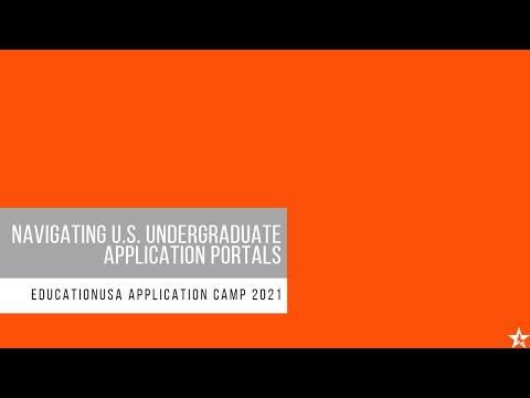 Navigating U.S. Undergraduate Application Portals