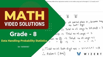 8th Grade Maths Video Lessons -Math Data Handling –Probability And Statistics videos -Set 1605004367