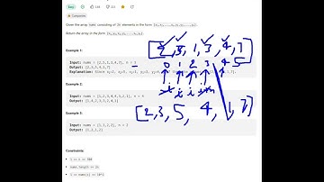 1470. Shuffle the Array | Python | Array