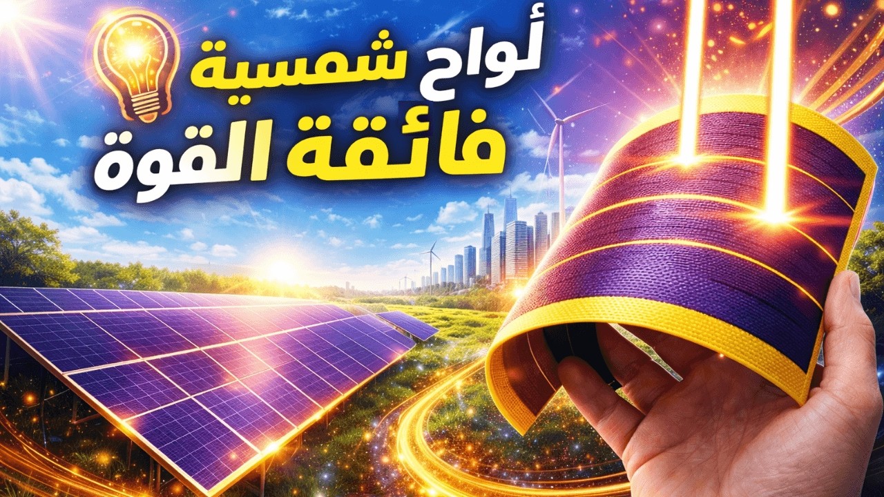 لوح شمسي مرن أخف من الورق يولد 730 واط قابلة للارتداء يقلب موازين الطاقة الشمسية