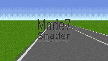 Mode 7 Shader for GameMaker Studio 2 Demo
