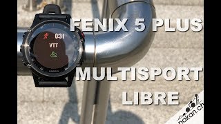 Garmin fenix 5 Plus: Enchainements multi sport libre screenshot 4