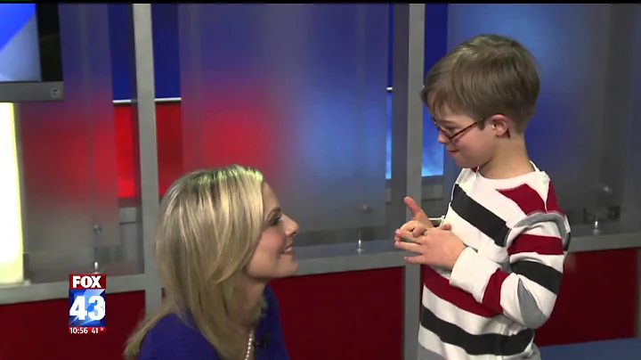 Ian Stops by the FOX43 Studio