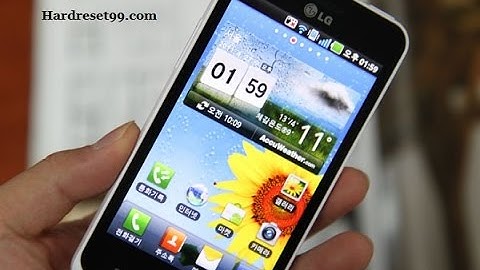 LG LU6800 Hard reset, Factory Reset & Password Recovery