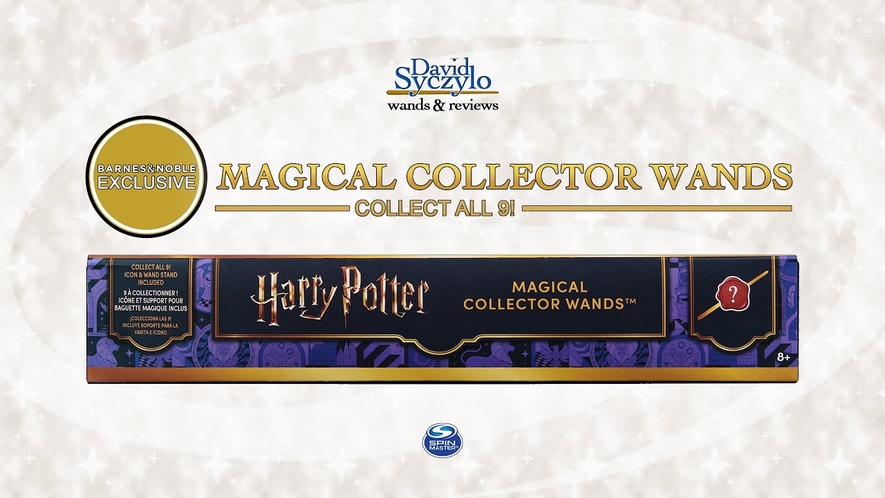 2025 SpinMaster Magical Collector Wands Set sold exclusively at