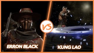 MK11 - Erron Black vs. Kung Lao (Very Hard)