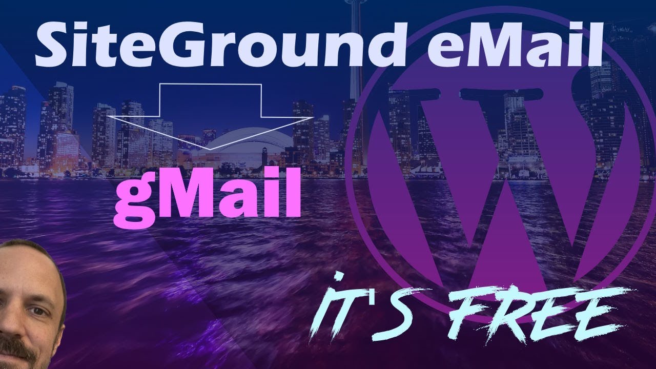 Connect SiteGround EMail To GMail App For Free YouTube