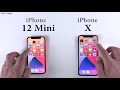 iPhone 12 Mini vs iPhone X : Speed Test + Size Comparison + Ram Management